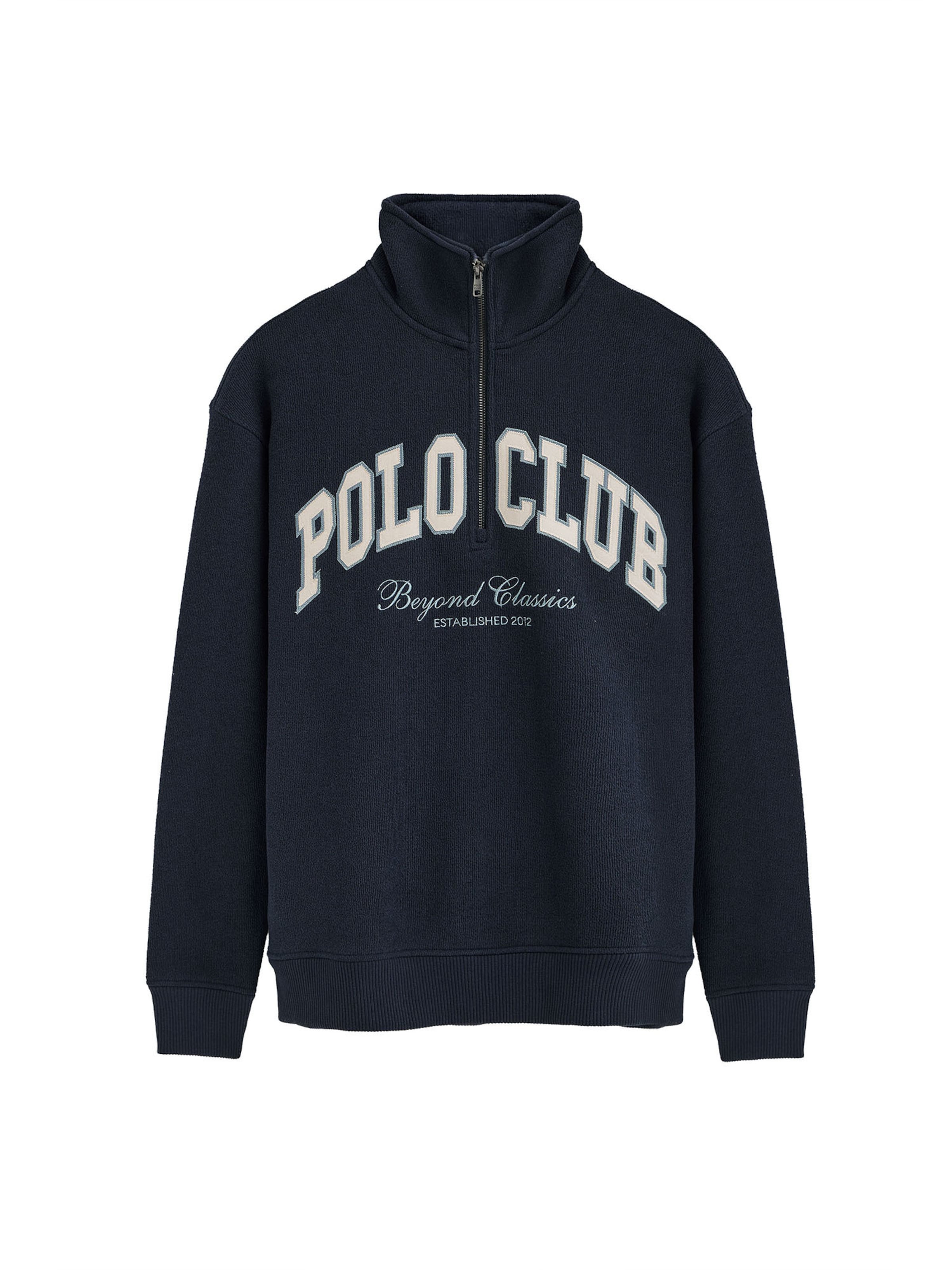 Polo Club Sweatshirt in XXXL in Navy / White, Item view