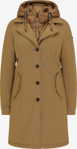 ICEBOUND Winter Coat in Beige: front