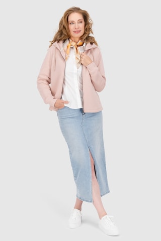 Alife and Kickin - Sudadera con cremallera 'AKFreda' en rosa