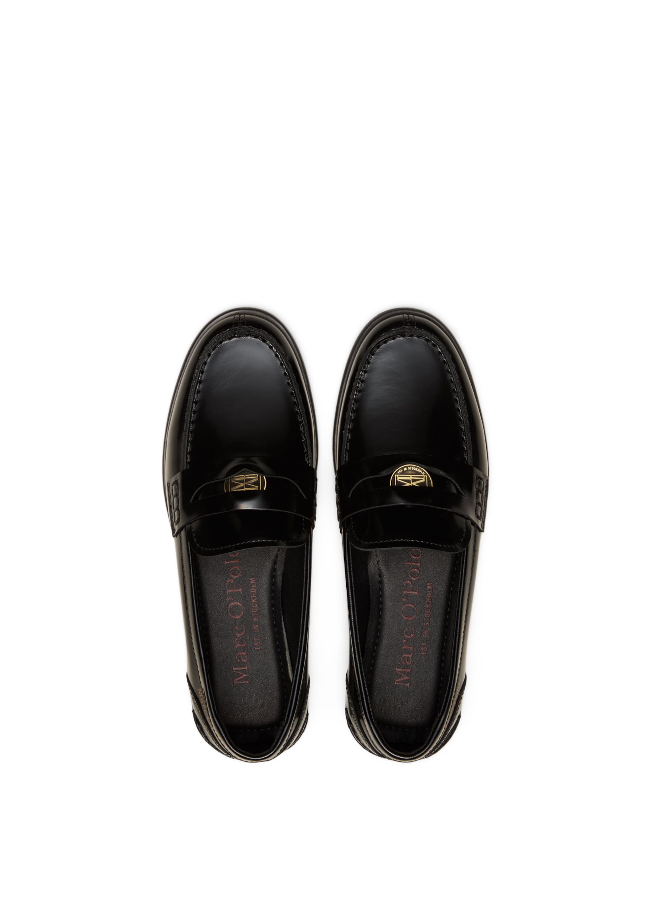 Marc O'Polo Mokassin ' Fiona' in Schwarz