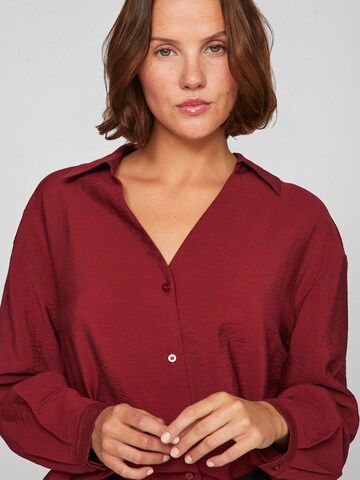 VILA - Blusa 'VIDomira' em vermelho