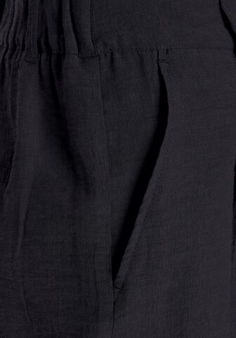 LASCANA Loosefit Kalhoty – černá