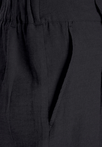 LASCANA Loose fit Pants in Black