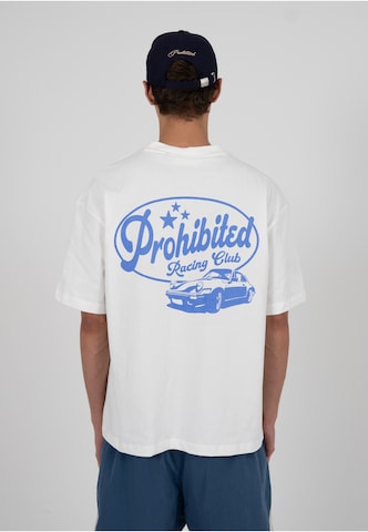 Maglietta 'Tuning Club' di Prohibited in blu: frontale