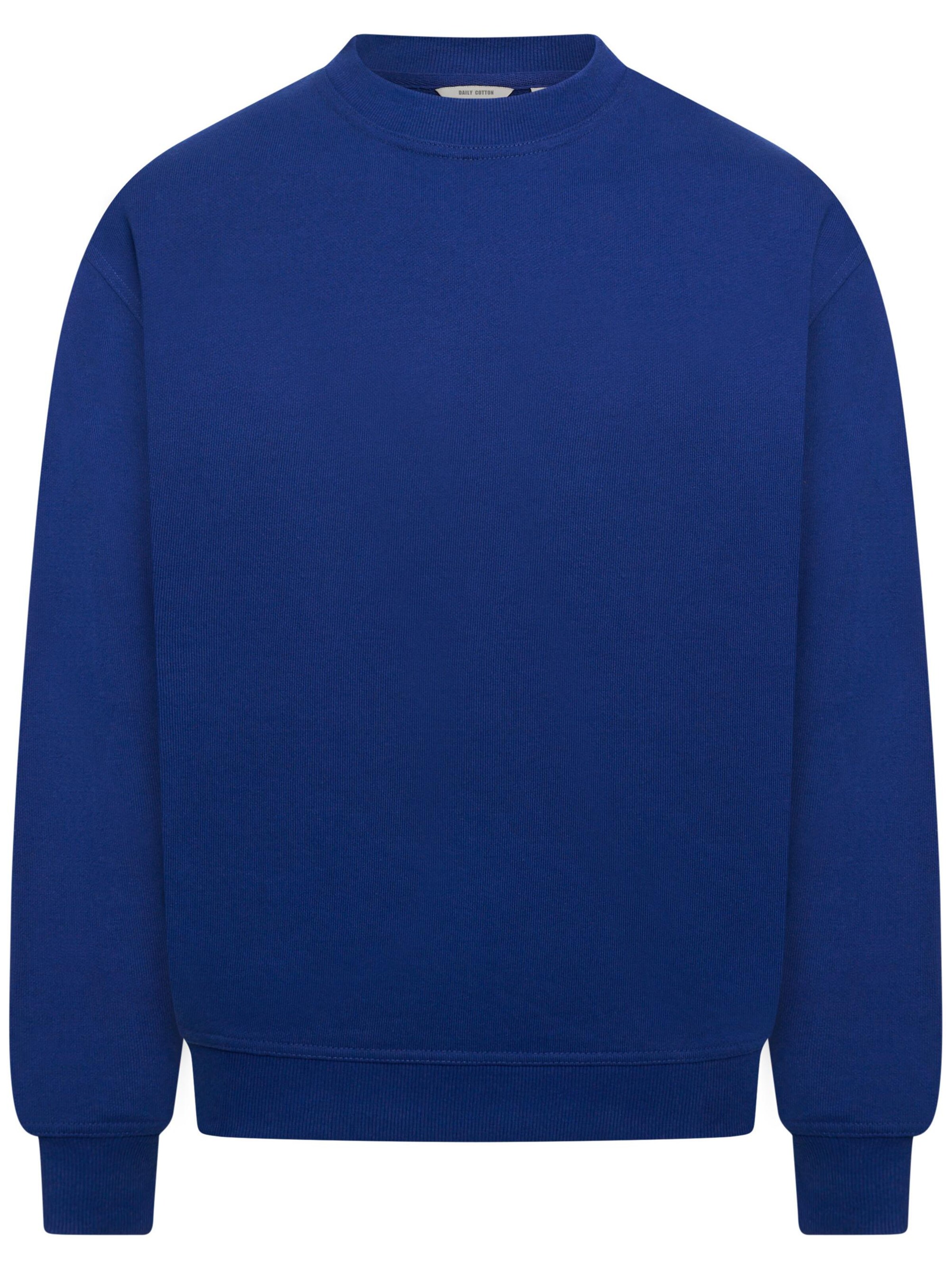 Daily Cotton Sweatshirt 'DCSORIA' in Blue