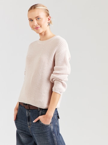 Pull-over monari en rose : devant