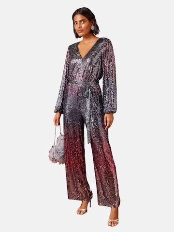 love & roses Jumpsuit in Lila: voorkant