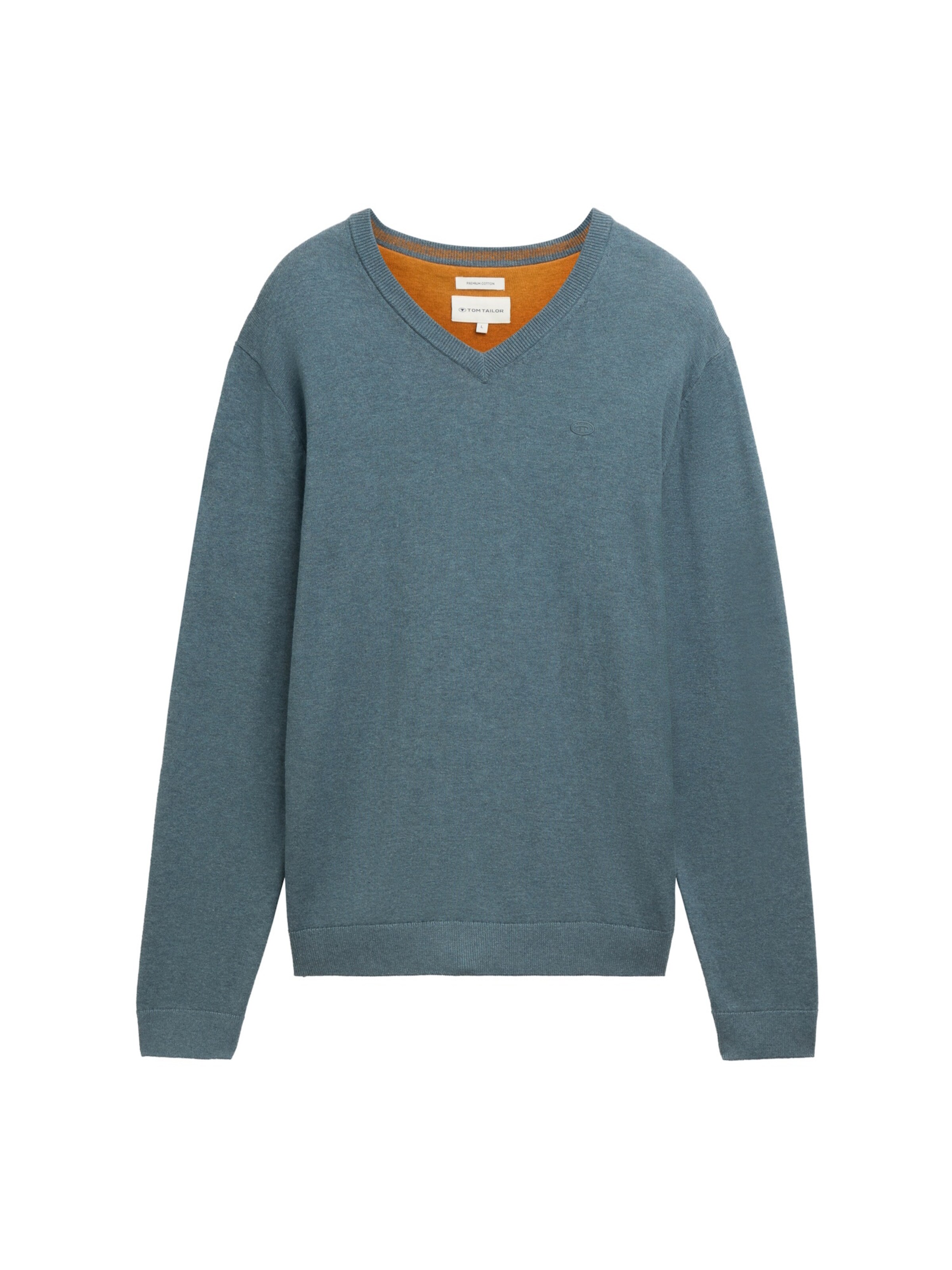 TOM TAILOR Sweater in Brown: front