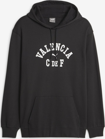 PUMA Athletic Sweatshirt 'Valencia' in Black: front