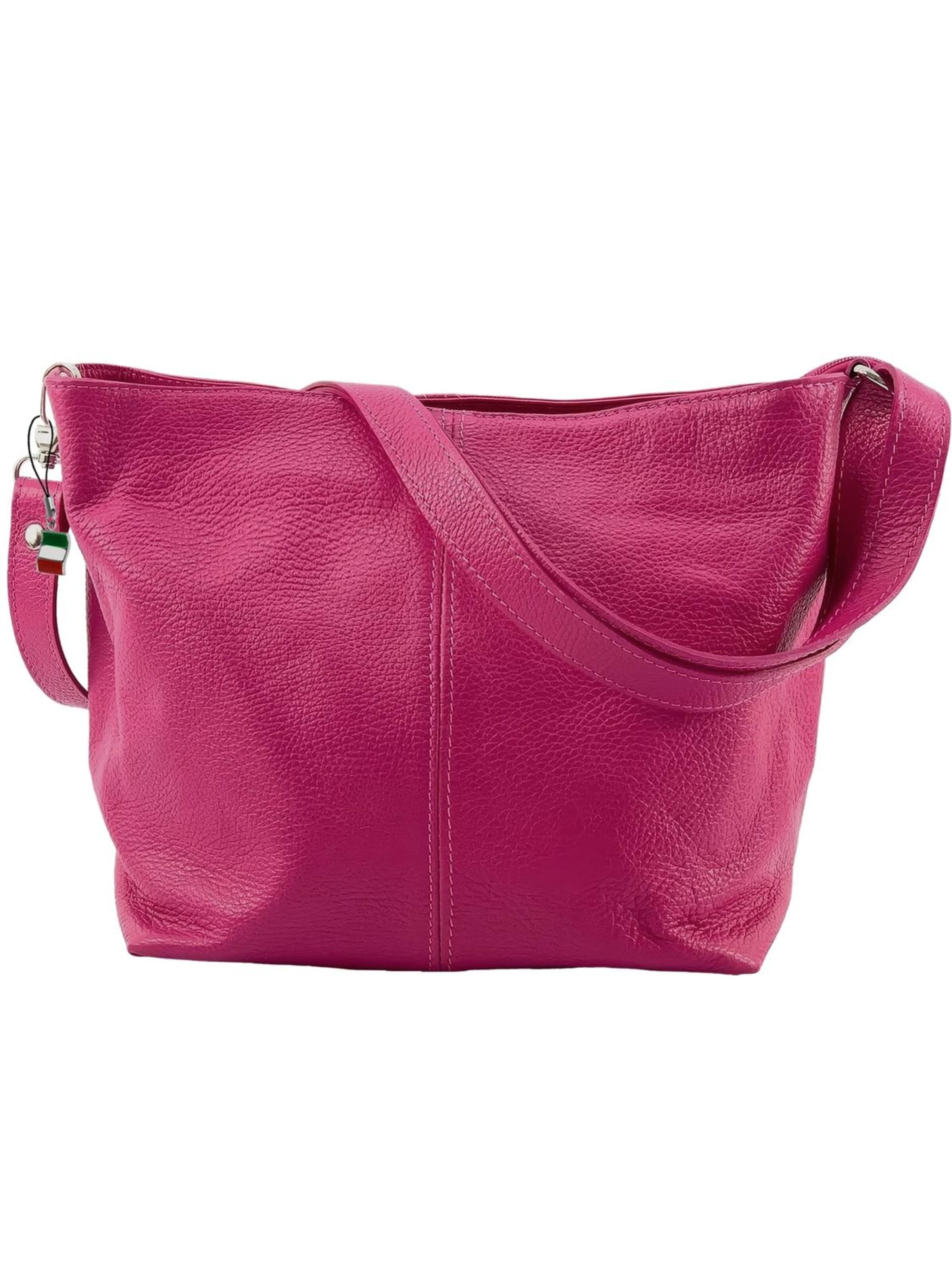 Sac bandoulière Florence en rose : devant