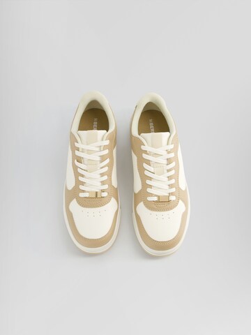 Bershka Platform trainers in Yellow
