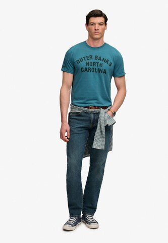 T-Shirt Superdry & Co en bleu