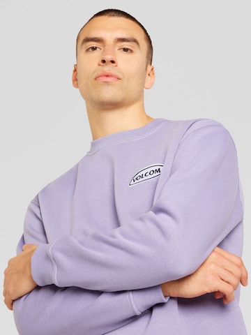 Volcom Sweatshirt 'WORKARD' in Purple