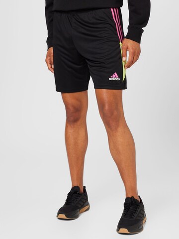 ADIDAS SPORTSWEAR Regular Workout Pants 'Juventus Condivo 22 ' in Black: front