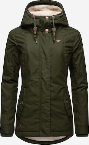 Ragwear Зимняя куртка 'Monade' в Зеленый