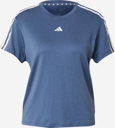 ADIDAS PERFORMANCE T-shirt fonctionnel 'Train Essentials' en bleu-gris / blanc, Vue avec produit