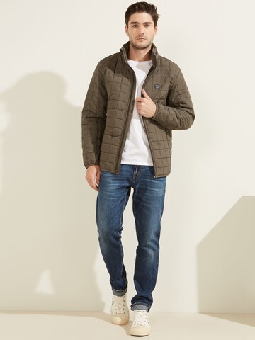 GUESS Between-Season Jacket in Brown