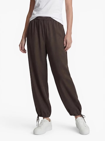 VERO MODA Zúžený Kalhoty 'VMLeia' – hnědá: přední strana