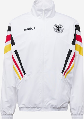 ADIDAS PERFORMANCE - Chaqueta deportiva en blanco: frente