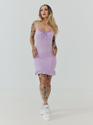 ABOUT YOU x Sharlota Dress 'Eleni' in Purple