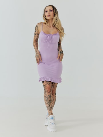 ABOUT YOU x Sharlota Dress 'Eleni' in Purple