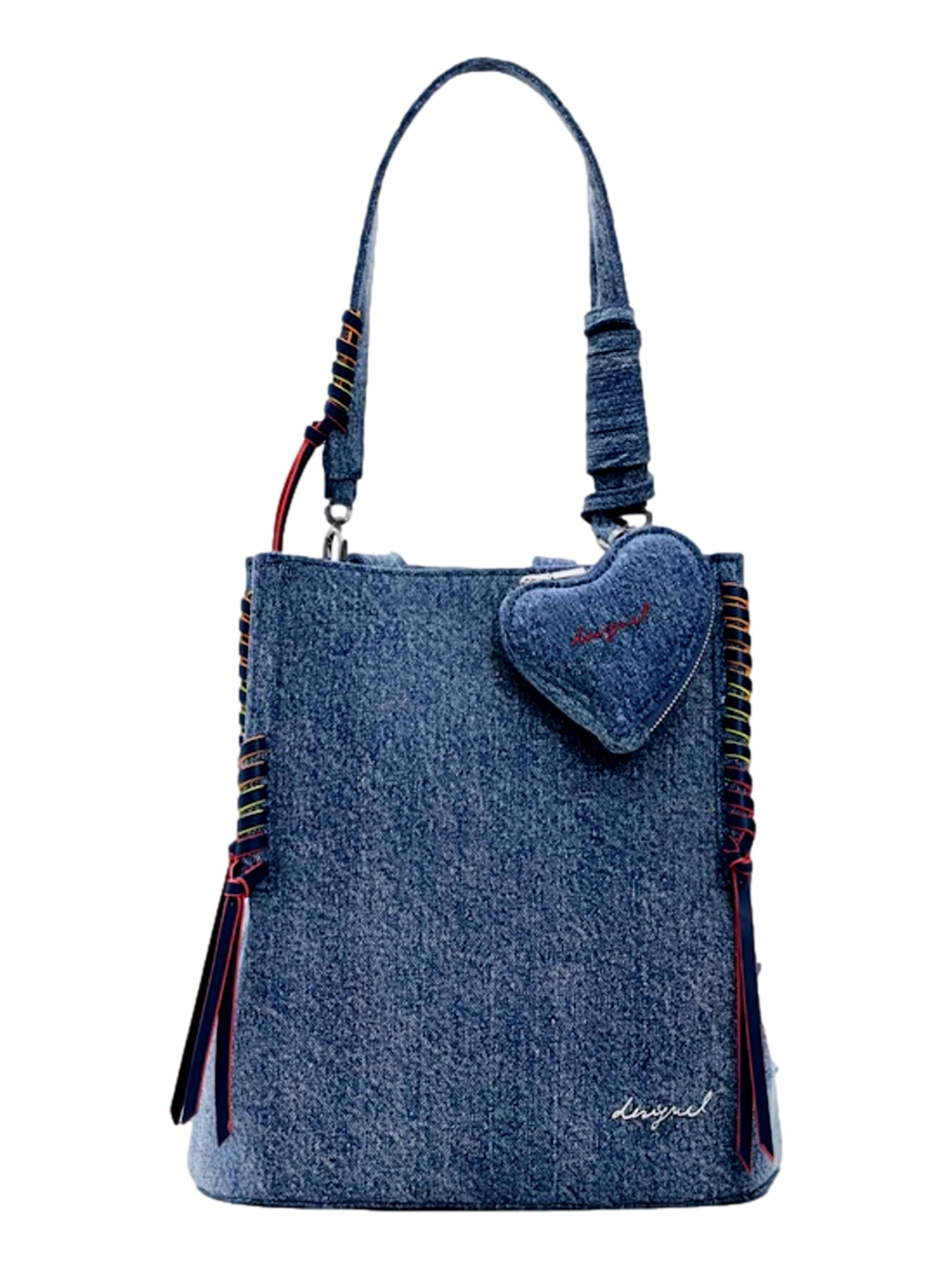 Zaino 'Torio Denim Sumy' di Desigual in blu: frontale