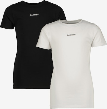 Raizzed - Camiseta en negro: frente