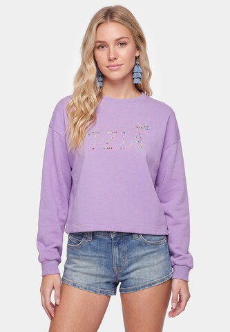 IZIA - Sudadera en lila: frente