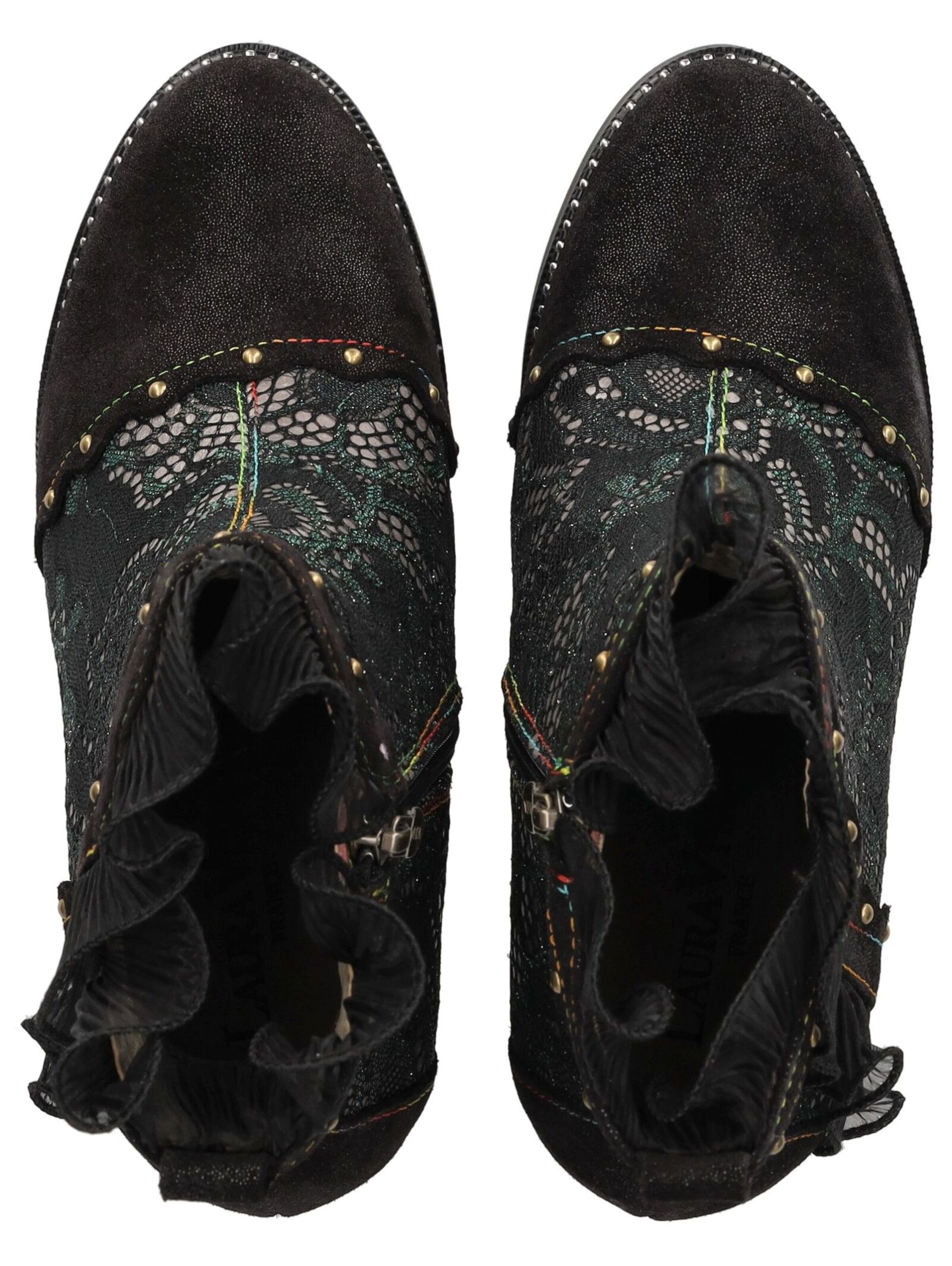 Bottines Laura Vita en vert