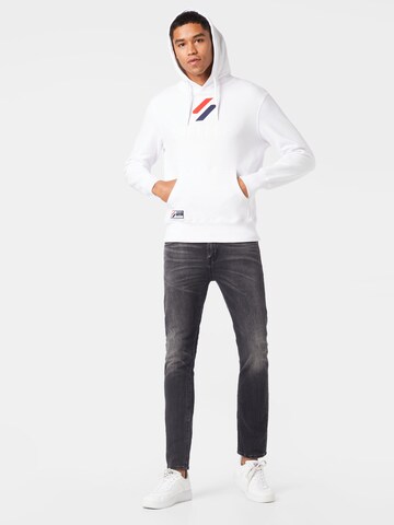 Sweat-shirt Superdry en blanc