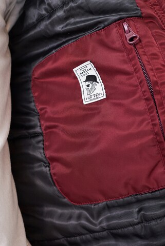 Harlem Soul Parka 'Chi-Cago' in Rot