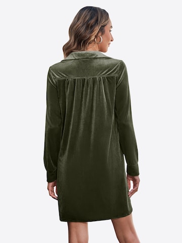 Imily Bela Dolga srajca | zelena barva: zadnja stran