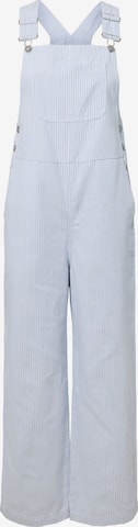 Regular Salopette 'PCAllo' PIECES en bleu : devant