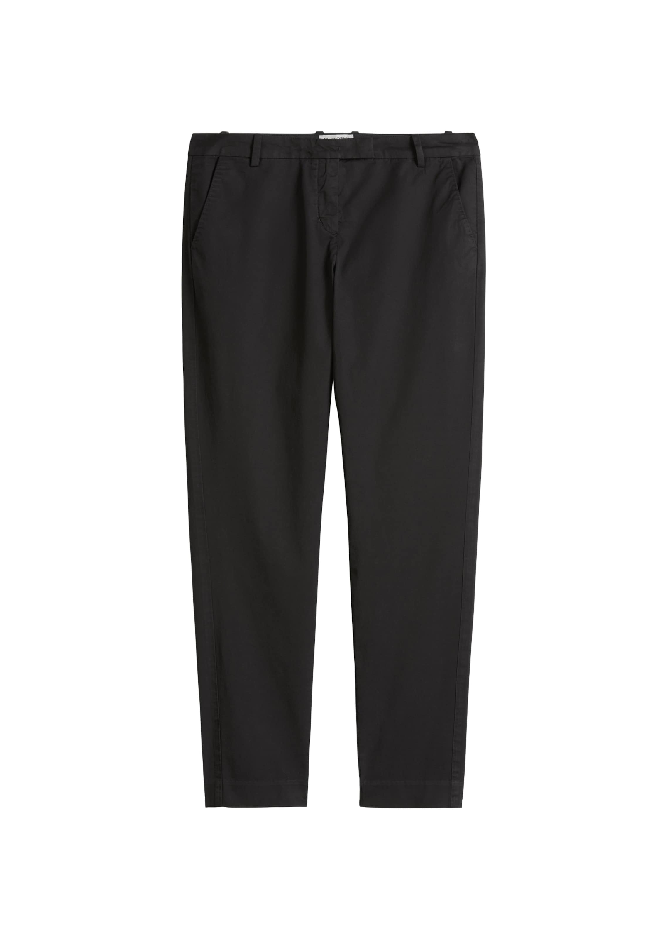 Marc O'Polo Slimfit Chino in Zwart: voorkant