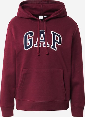 GAP - Sweatshirt 'HERITAGE' em vermelho: frente