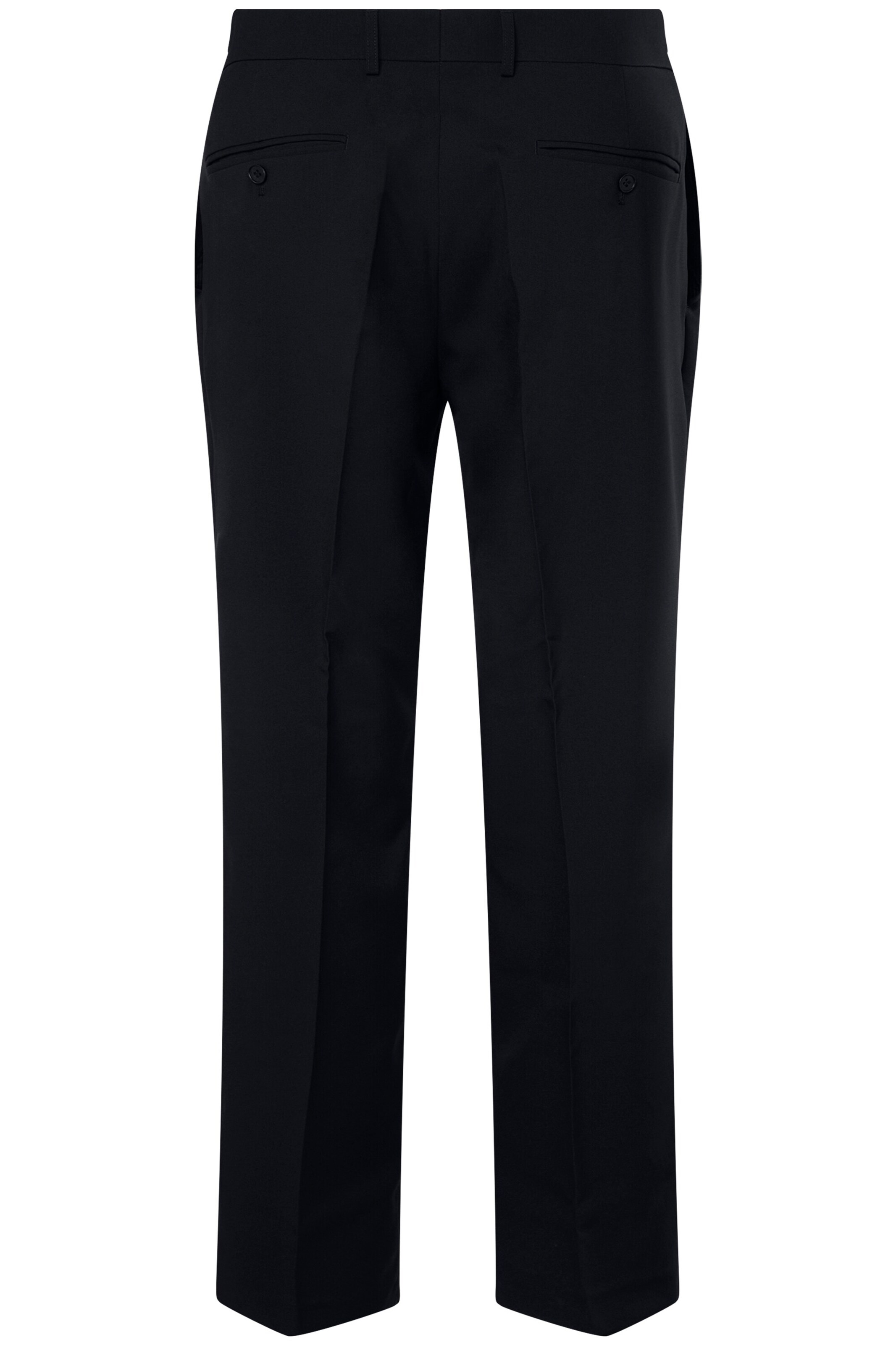 Men Plus Regular Pantalon in Blauw