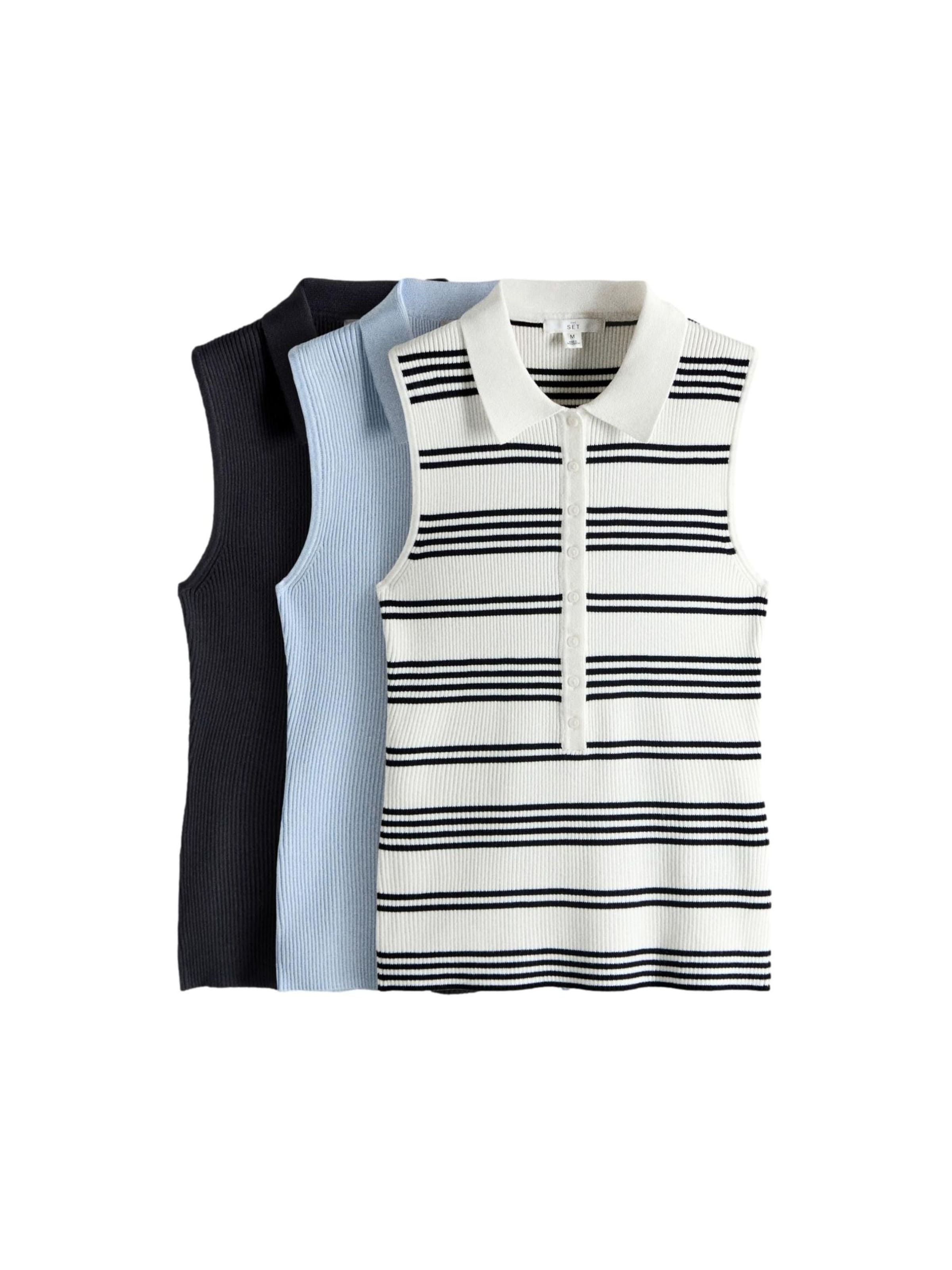 Maglietta di The Set in blu: frontale