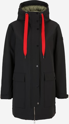 TIMEZONE Winter Coat in Black: front