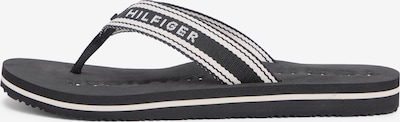 TOMMY HILFIGER Varvastossut värissä musta / valkoinen, Tuotenäkymä