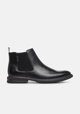 s.Oliver Chelsea boots in Zwart