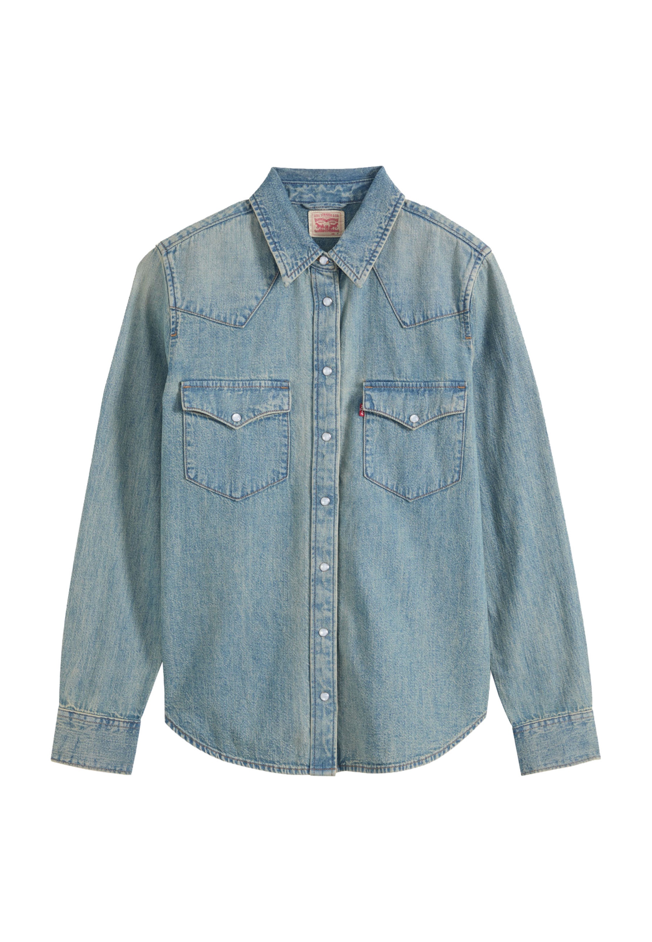 LEVI'S ® Блузка 'THE ULTIMATE  WESTERN' в Синий: спереди