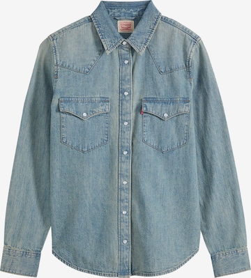 LEVI'S ® Bluzka 'THE ULTIMATE WESTERN' w kolorze niebieski: przód