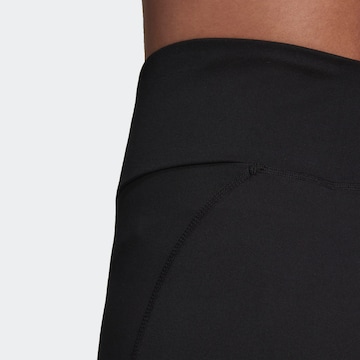 ADIDAS SPORTSWEAR Skinny Sporthose 'Essentials High-Waisted' in Schwarz