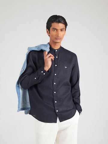 FYNCH-HATTON Regular fit Button Up Shirt in Blue: front
