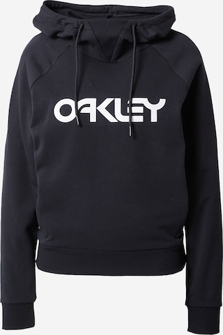 OAKLEY Sportief sweatshirt in Zwart: voorkant