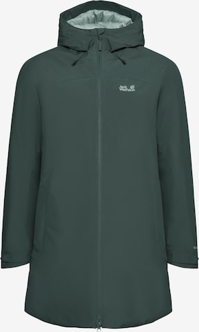 JACK WOLFSKIN Wintermantel in Grün: Vorderseite
