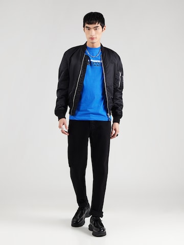 KARL LAGERFELD JEANS Särk, värv sinine