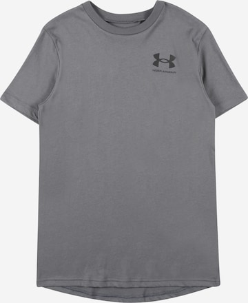 UNDER ARMOUR Toiminnallinen paita värissä harmaa: edessä