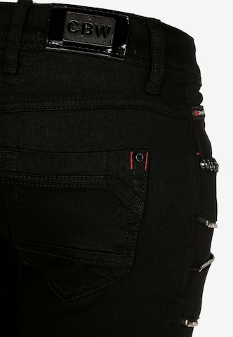 CIPO & BAXX Regular Jeans 'Blink' in Schwarz