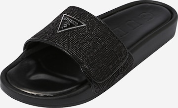 GUESS - Sapato aberto 'CALLENA' em preto: frente